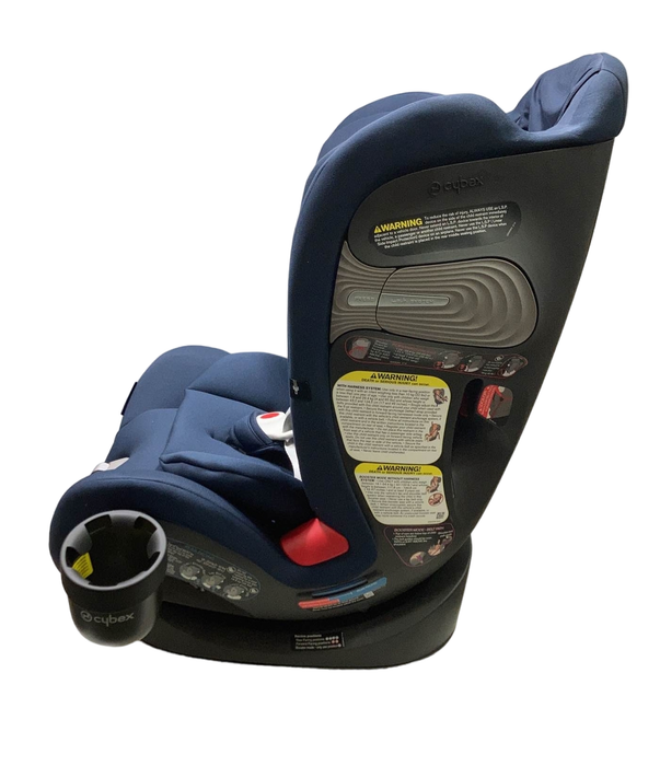 secondhand Cybex Eternis S All-In-One Car Seat with SensorSafe, 2021, Denim Blue