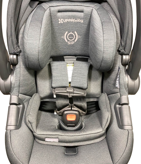 UPPAbaby MESA MAX Infant Car Seat and Base, 2022, DualTech Jake (Charcoal)