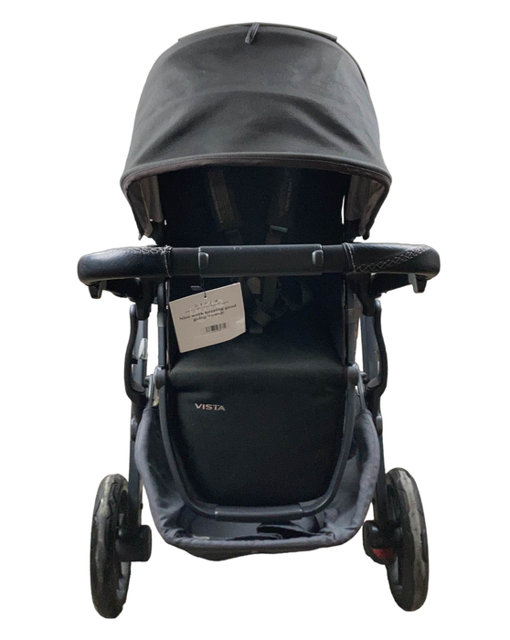 secondhand UPPAbaby VISTA Stroller, Jake (Black), 2018