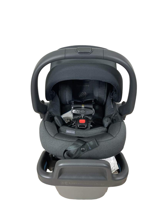 used UPPAbaby MESA MAX Infant Car Seat and Base, 2022, Jake Charcoal