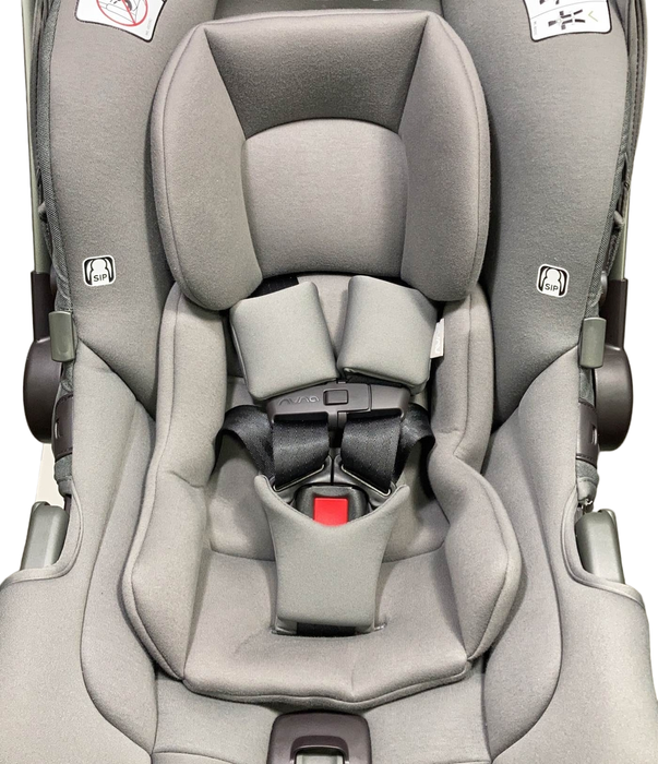 Nuna PIPA rx Infant Car Seat with RELX Base, 2022, Granite