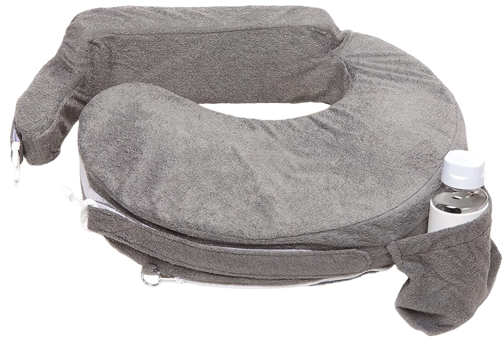 My Brest Friend Deluxe Nursing Pillow, Evening Grey