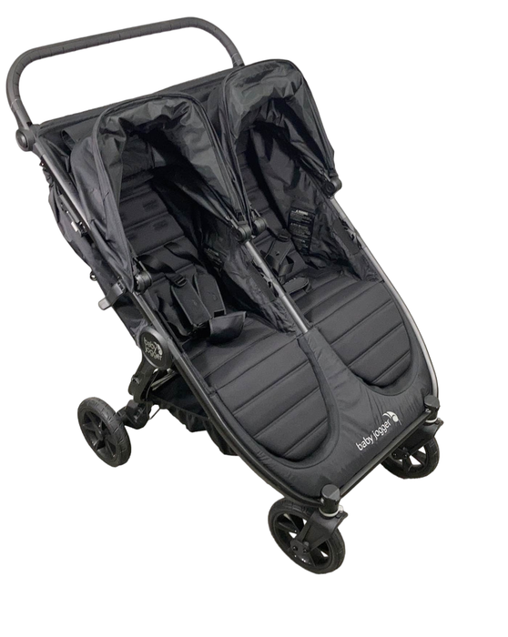 used Baby Jogger City Mini GT2 Double Stroller, 2022, Jet