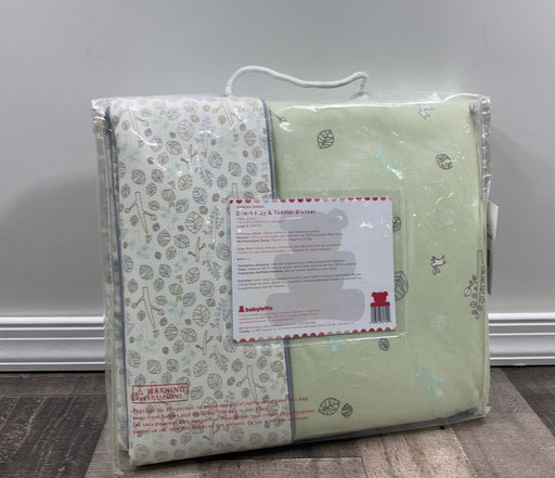 secondhand Babyletto 2-in-1 Play and Toddler Blanket, Tranquil Woods need pictures