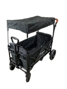 secondhand Wonderfold X2 Push + Pull Double Stroller Wagon, 2022, Stealth Black