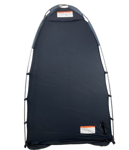 secondhand SlumberPod 3.0 Sleep Canopy, Black with Grey Accents