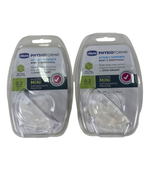 used Chicco PhysioForma Pacifiers 2-Pack, Clear