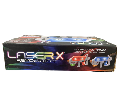 secondhand Laser X Revolution Two Player Laser Tag Blaster Set