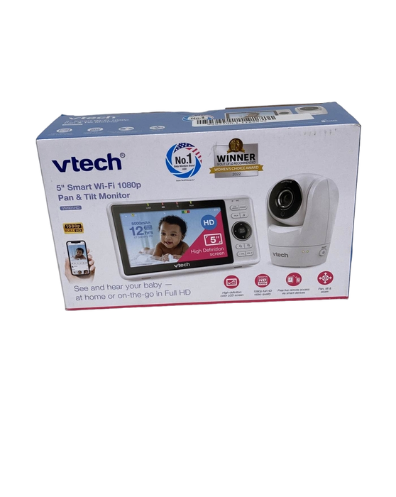 used VTech 5” Smart WiFi 1080p Pan & Tilt Monitor