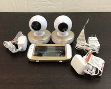 secondhand Motorola VM50G-2 5-Inch Video Baby Monitor with 2 Cameras