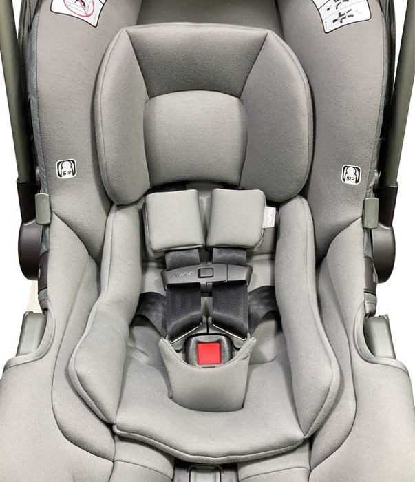 Nuna PIPA rx Infant Car Seat with RELX Base, 2023, Granite