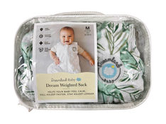 secondhand Dreamland Weighted Sleep Sack, 6-12 months, Palm