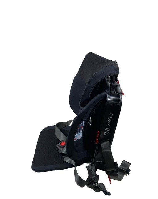 secondhand WAYB Pico Portable Car Seat Bundle, Jet, Deluxe Bag, 2022