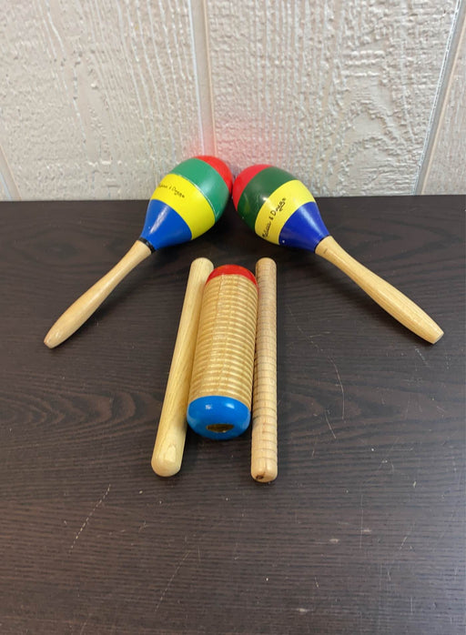 secondhand BUNDLE Wooden Musical Toys