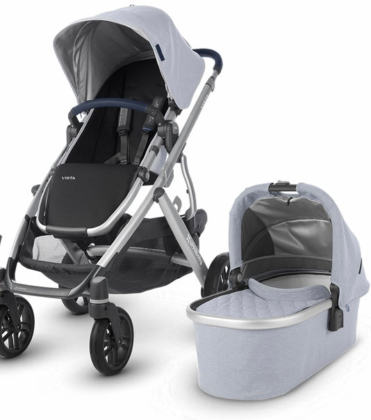 used UPPAbaby VISTA Stroller, William (Chambray Oxford), 2019