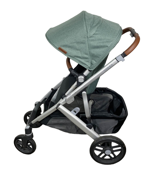 secondhand UPPAbaby VISTA V2 Stroller, 2021, Emmett (Green Melange)