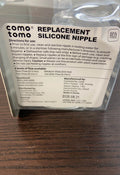 secondhand Comotomo Replacement Nipple 2 pack, Slow Flow