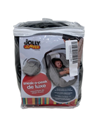 used Jolly Jumper Arctic Sneak-A-Peek Infant Car Seat Cover With Attached Blanket