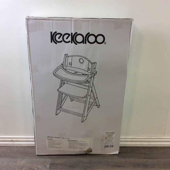 secondhand Keekaroo Height Right High Chair, In espresso