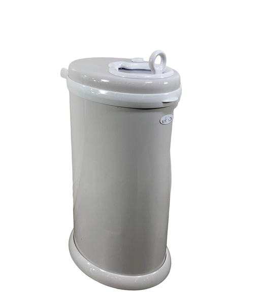 used Ubbi Diaper Pail, Grey