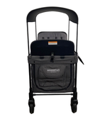 secondhand Wonderfold W4 Multifunctional Quad Stroller Wagon, 2021, Charcoal Grey