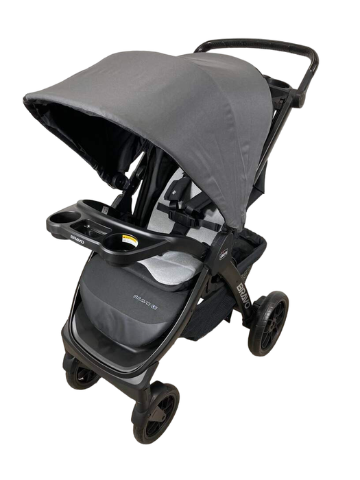 secondhand Chicco Bravo LE Stroller, 2022, Pewter