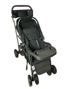 used Joovy Caboose Too Ultralight Graphite Sit And Stand Double Stroller, Black, 2021