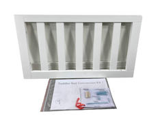 used Million Dollar Baby Toddler Bed Conversion Kit (M12599), White