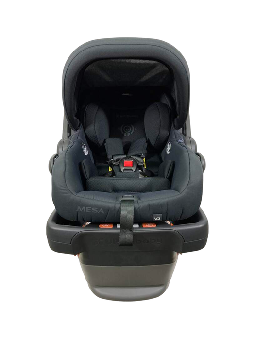 secondhand UPPAbaby MESA V2 Infant Car Seat, Jake (Black), 2023