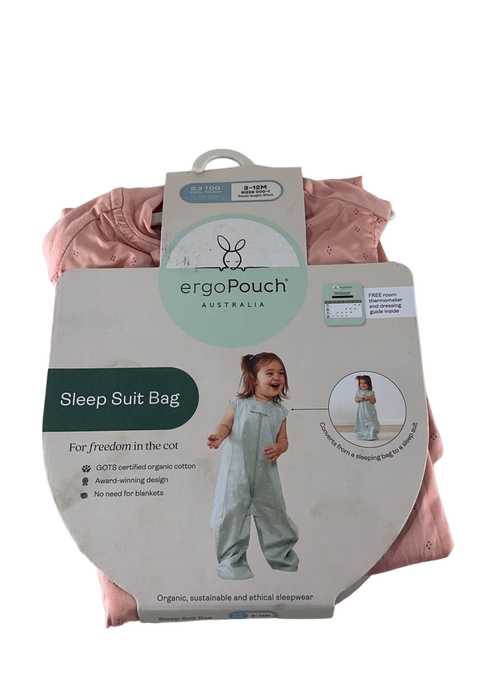 used ErgoPouch Sleep Suit Bag .3 TOG (3-12 Months)