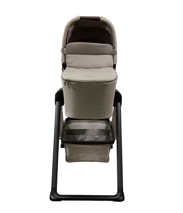 secondhand Nuna MIXX Bassinet with Stand, Droplet Dot