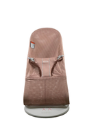 used BabyBjorn Bouncer Bliss, Light Gray Frame, Dusty Pink Mesh