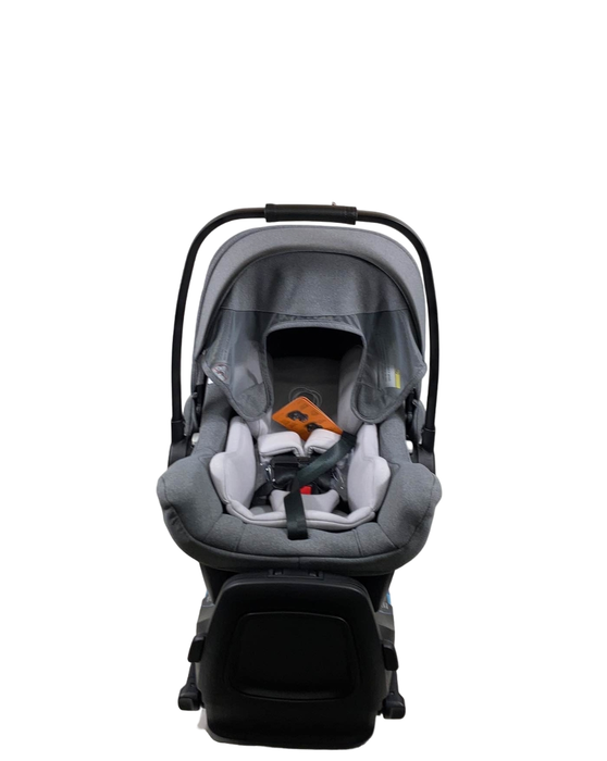 used Bugaboo Turtle Air By Nuna Car Seat, Grey Melange, 2022