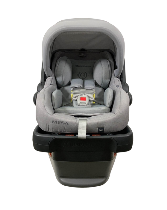 secondhand UPPAbaby MESA V2 Infant Car Seat, Stella (Grey Melange), 2022