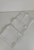 used Comfy Cubs Muslin Burp Cloths, 3 pack