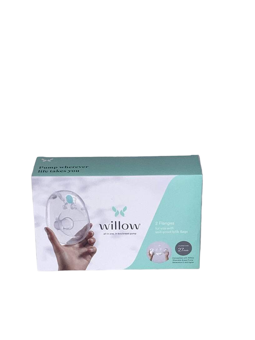 secondhand Willow Breast Pump Flanges, 27mm