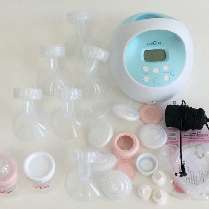 used Spectra Baby S1 Plus Premier Rechargeable Breast Pump, And accessories 