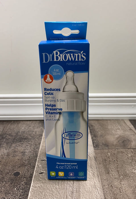 used Dr. Brown's 4oz Natural Flow Bottle