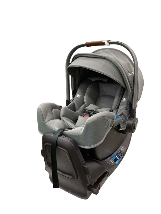 used Nuna PIPA rx Infant Car Seat with RELX Base, 2022, Granite