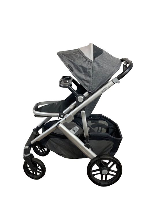 secondhand UPPAbaby VISTA V2 Stroller, 2020, Jordan (Charcoal Melange)