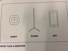 secondhand Nanit Plus Smart Baby Monitor