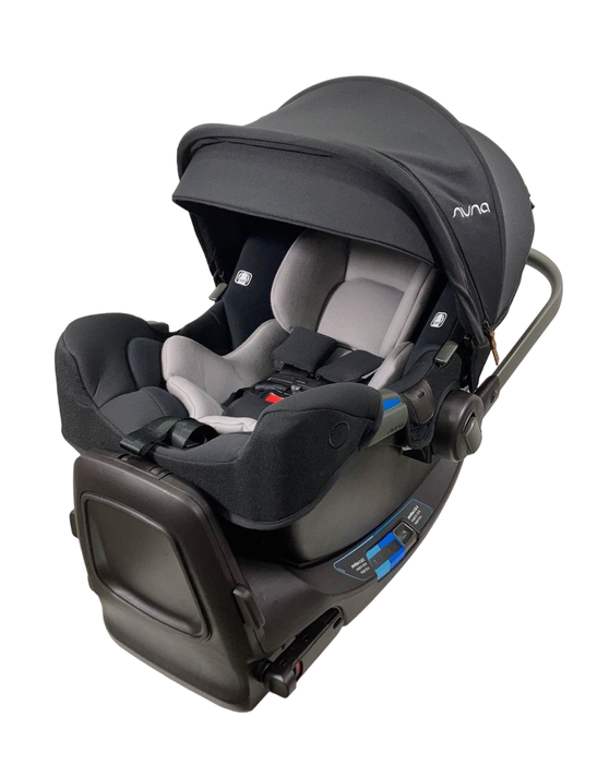 used Nuna PIPA rx Infant Car Seat, Caviar, 2023