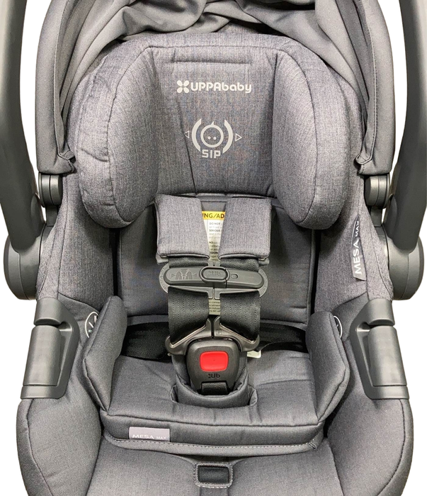 UPPAbaby MESA MAX Infant Car Seat and Base, 2022, PureTech Greyson