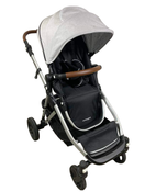 used Mockingbird Single to Double Stroller, 2023, Silver with Penny Leather, Limited Edition Night Stars, Limited Edition Light Grey