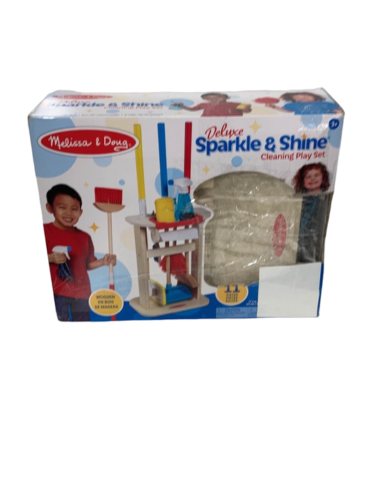 used Melissa & Doug Sparkle And Shine Cleaning Playset