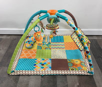 used Infantino Go GaGa Deluxe Twist and Fold Baby Activity Tummy Time Gym