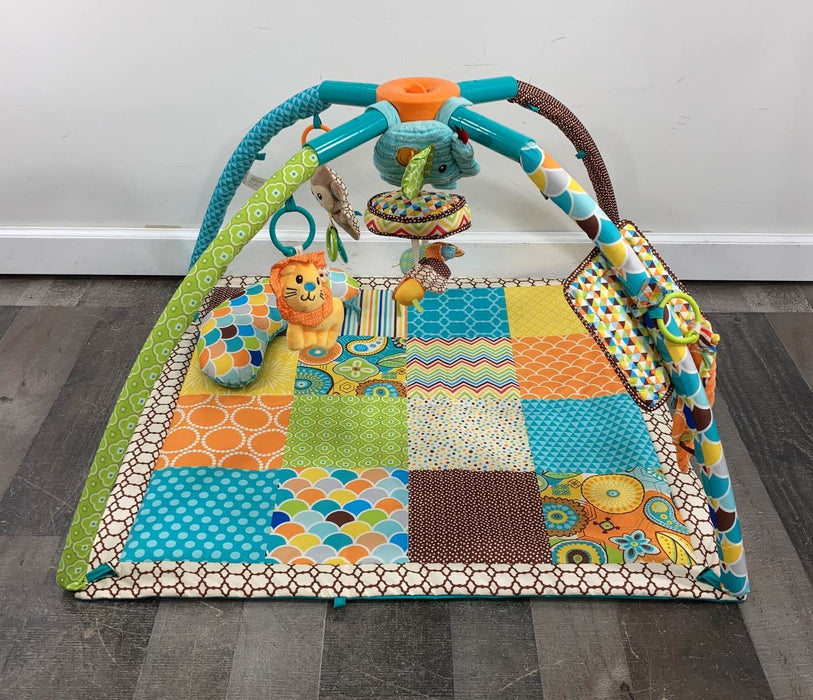 used Infantino Go GaGa Deluxe Twist and Fold Baby Activity Tummy Time Gym