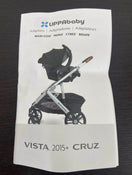 used Nuna Car Seat Adapter For UPPAbaby Vista And Cruz 2015+ Models