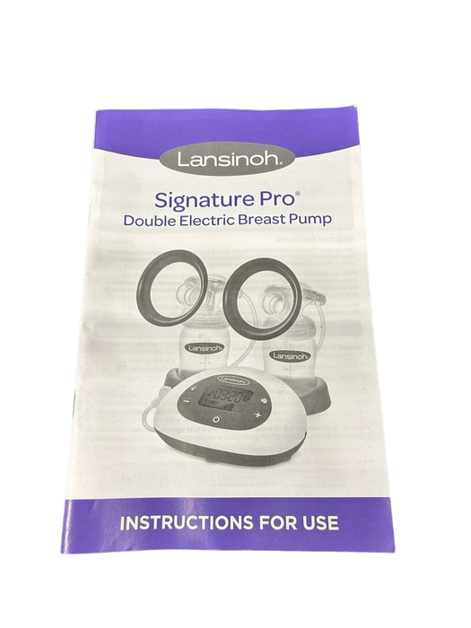 secondhand Lansinoh Signature Pro Double Electric Breast Pump