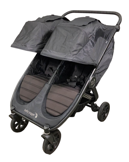 used Baby Jogger City Mini GT2 Double Stroller, 2022, Jet